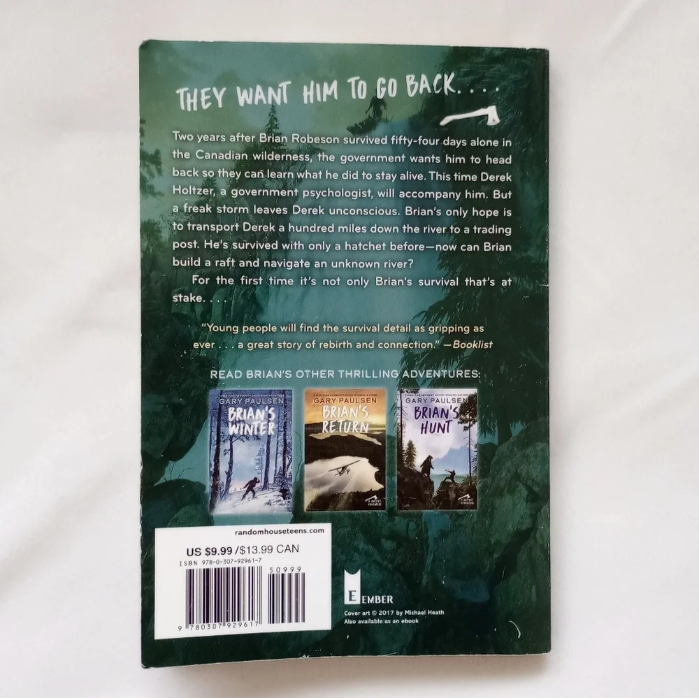 The River Book by Gary Paulsen